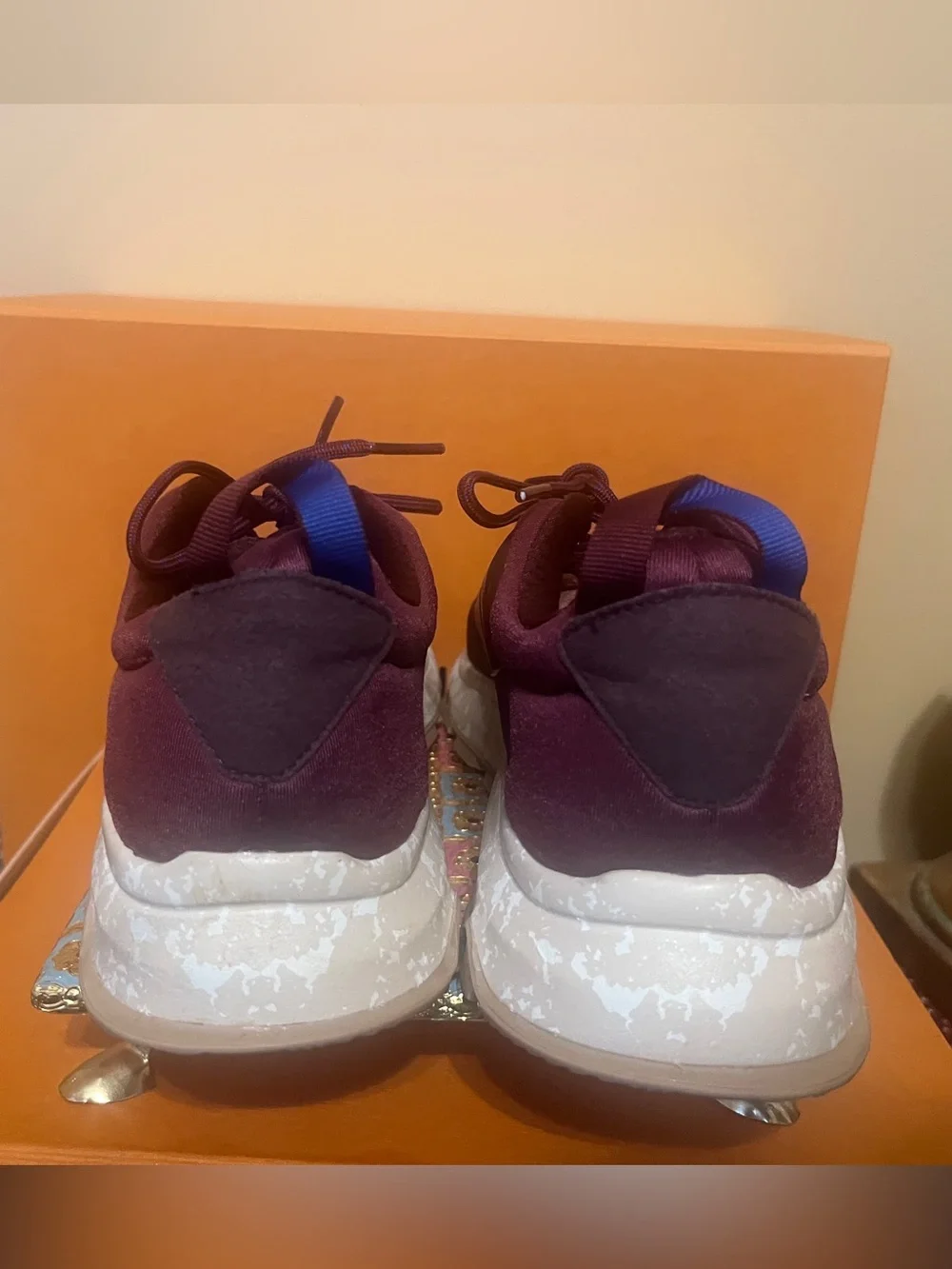 Adidas Response Trail X Running Shoe Maroon Linen Pink Women’s Size 9.5 EE9963